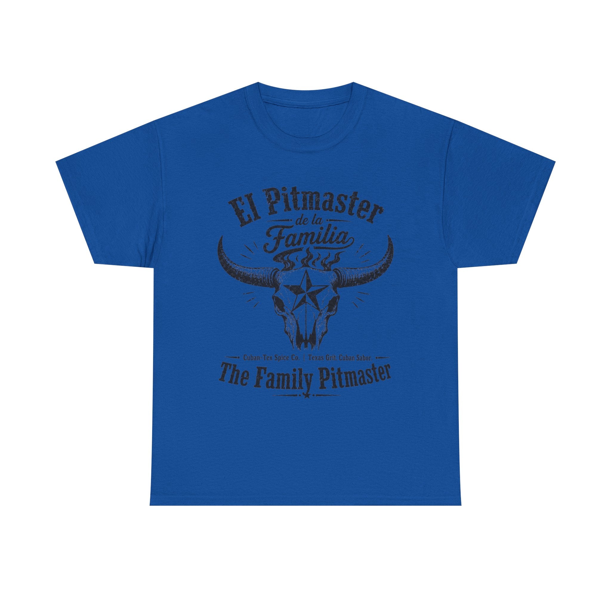 Pitmaster Tee — "El Pitmaster de la Familia" BBQ Grill Shirt