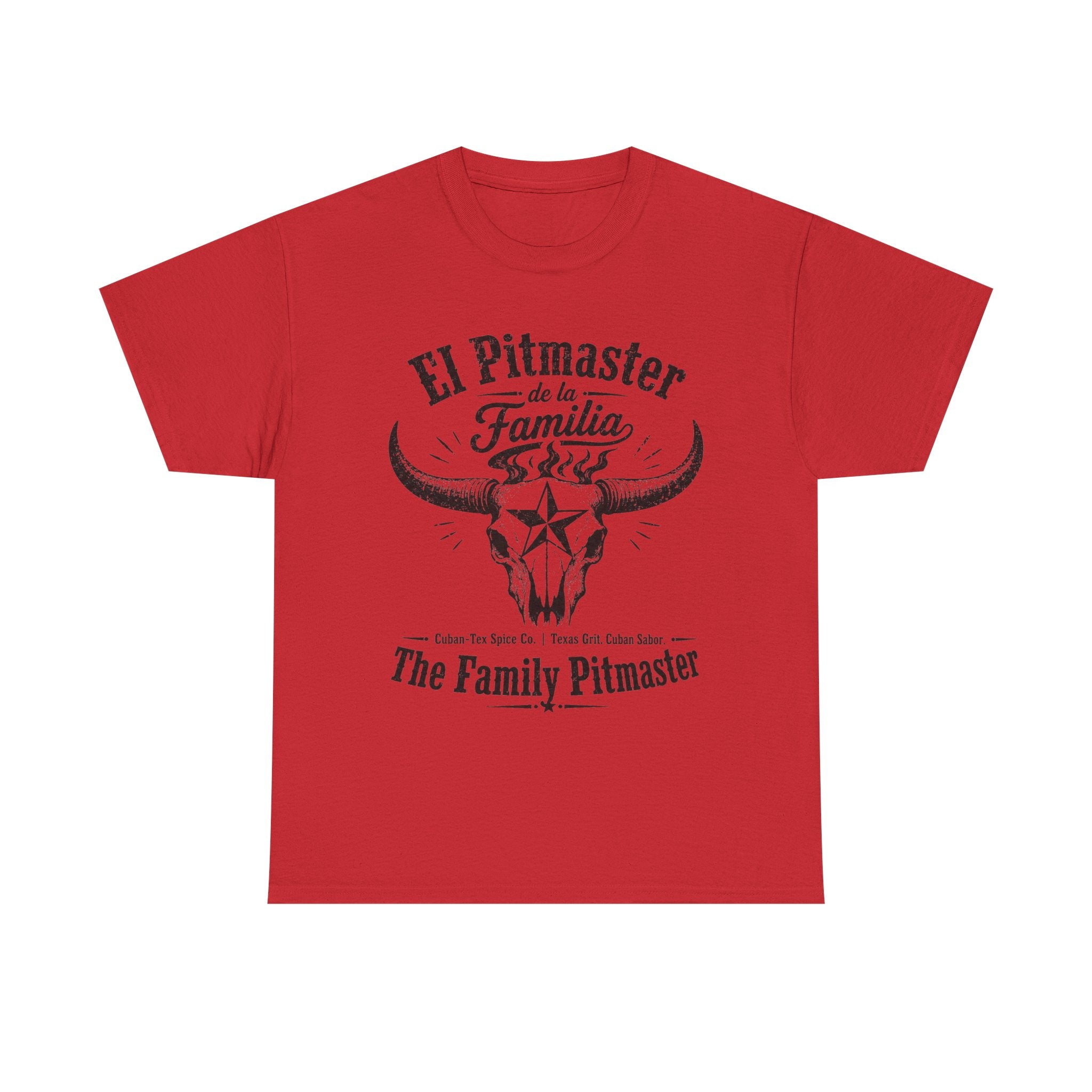 Pitmaster Tee — "El Pitmaster de la Familia" BBQ Grill Shirt