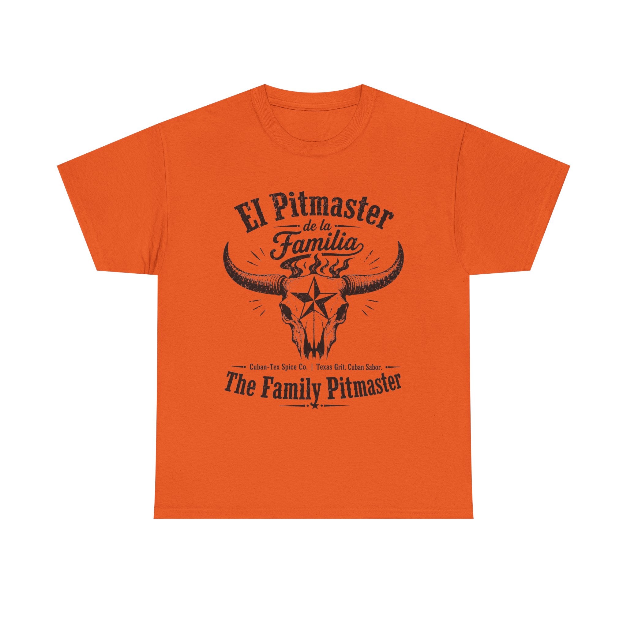 Pitmaster Tee — "El Pitmaster de la Familia" BBQ Grill Shirt