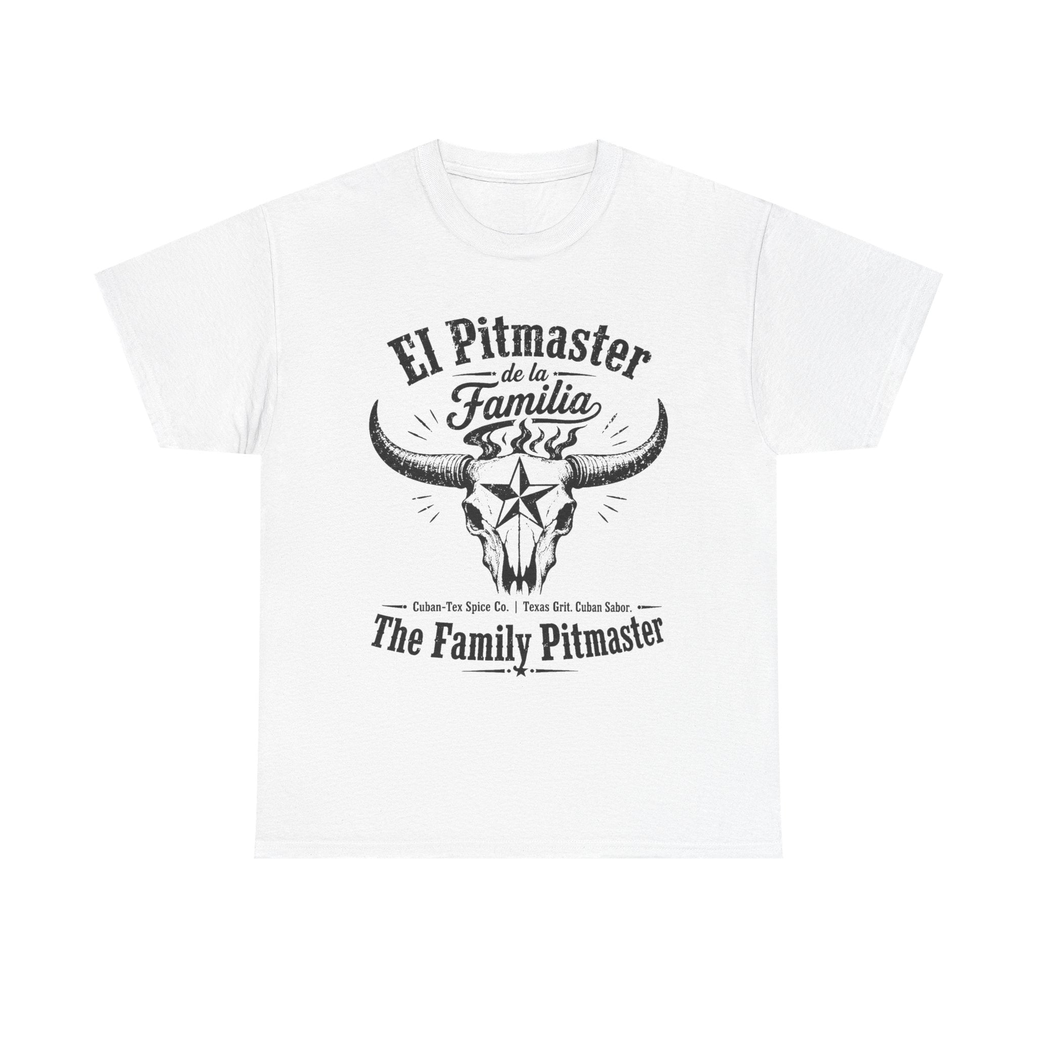Pitmaster Tee — "El Pitmaster de la Familia" BBQ Grill Shirt