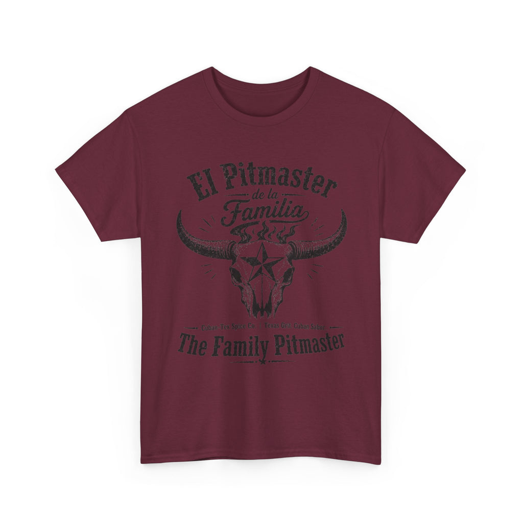 Pitmaster Tee — "El Pitmaster de la Familia" BBQ Grill Shirt