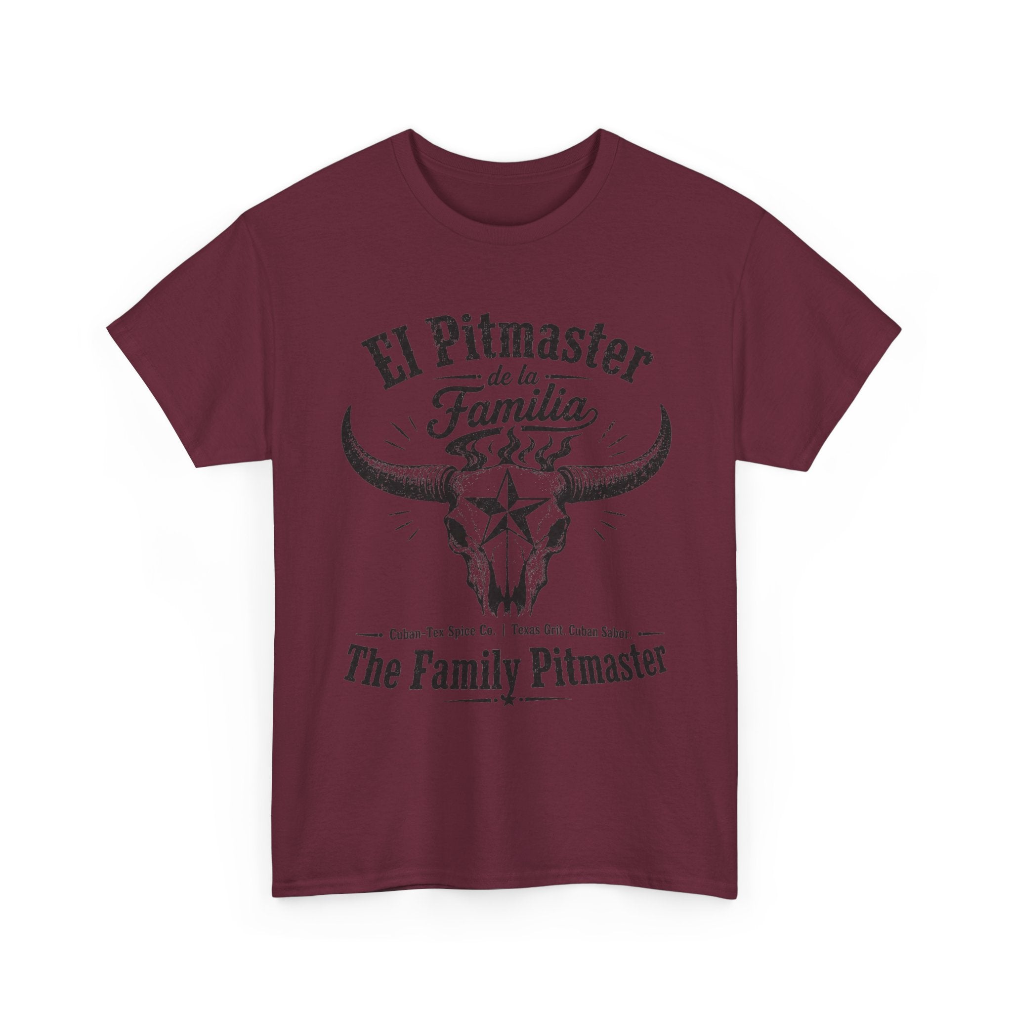 Pitmaster Tee — "El Pitmaster de la Familia" BBQ Grill Shirt