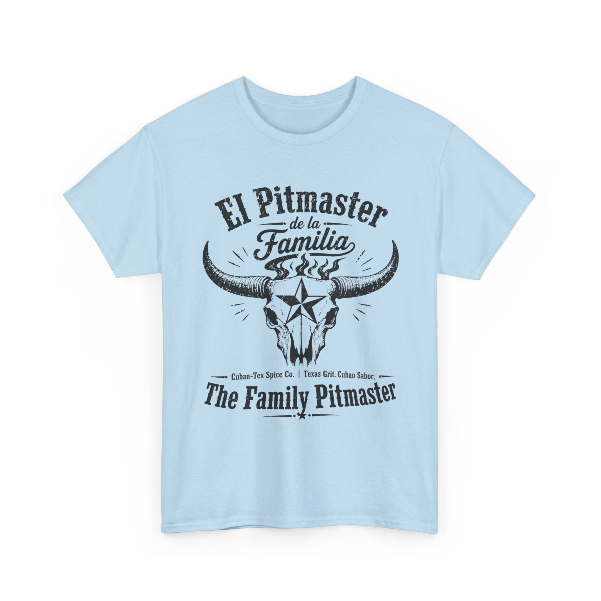 Pitmaster Tee — "El Pitmaster de la Familia" BBQ Grill Shirt