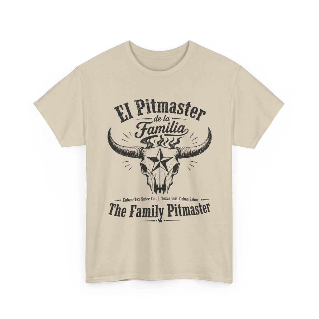 Pitmaster Tee — "El Pitmaster de la Familia" BBQ Grill Shirt