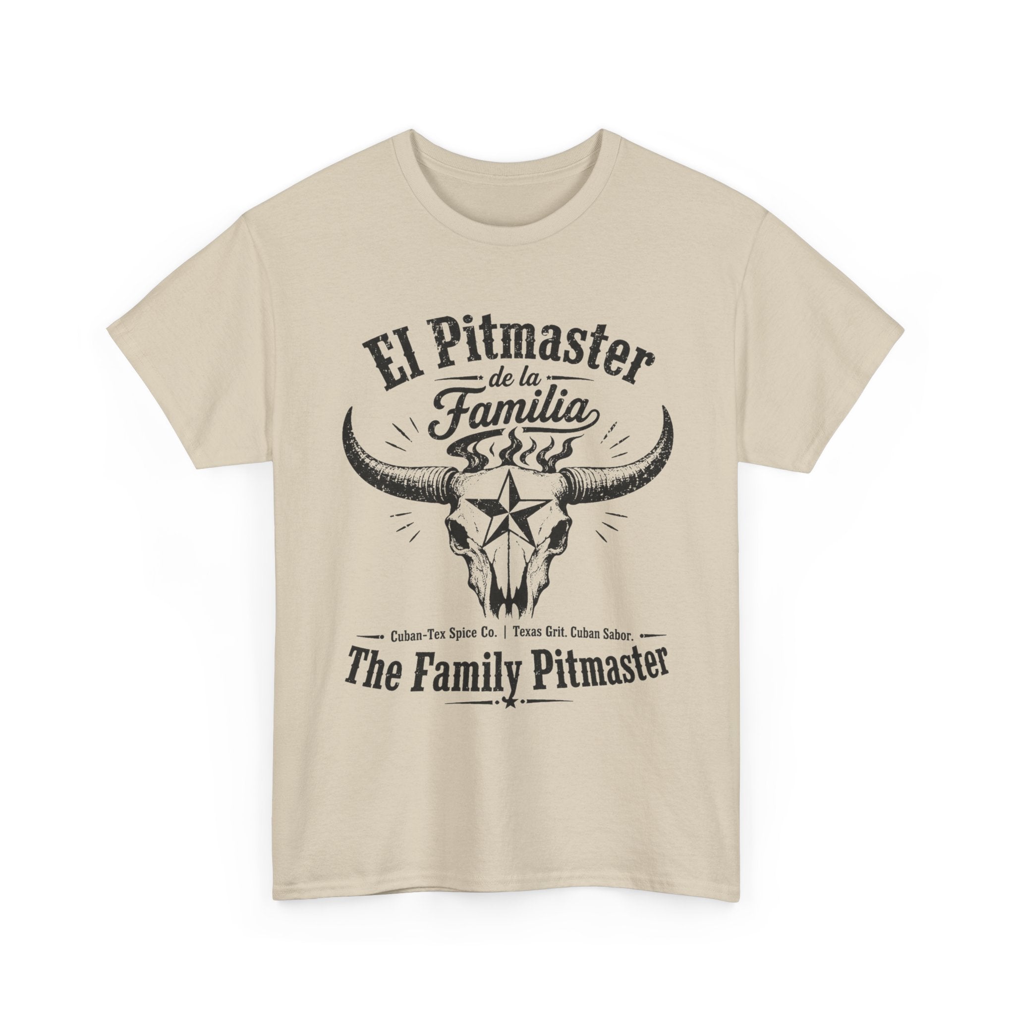 Pitmaster Tee — "El Pitmaster de la Familia" BBQ Grill Shirt