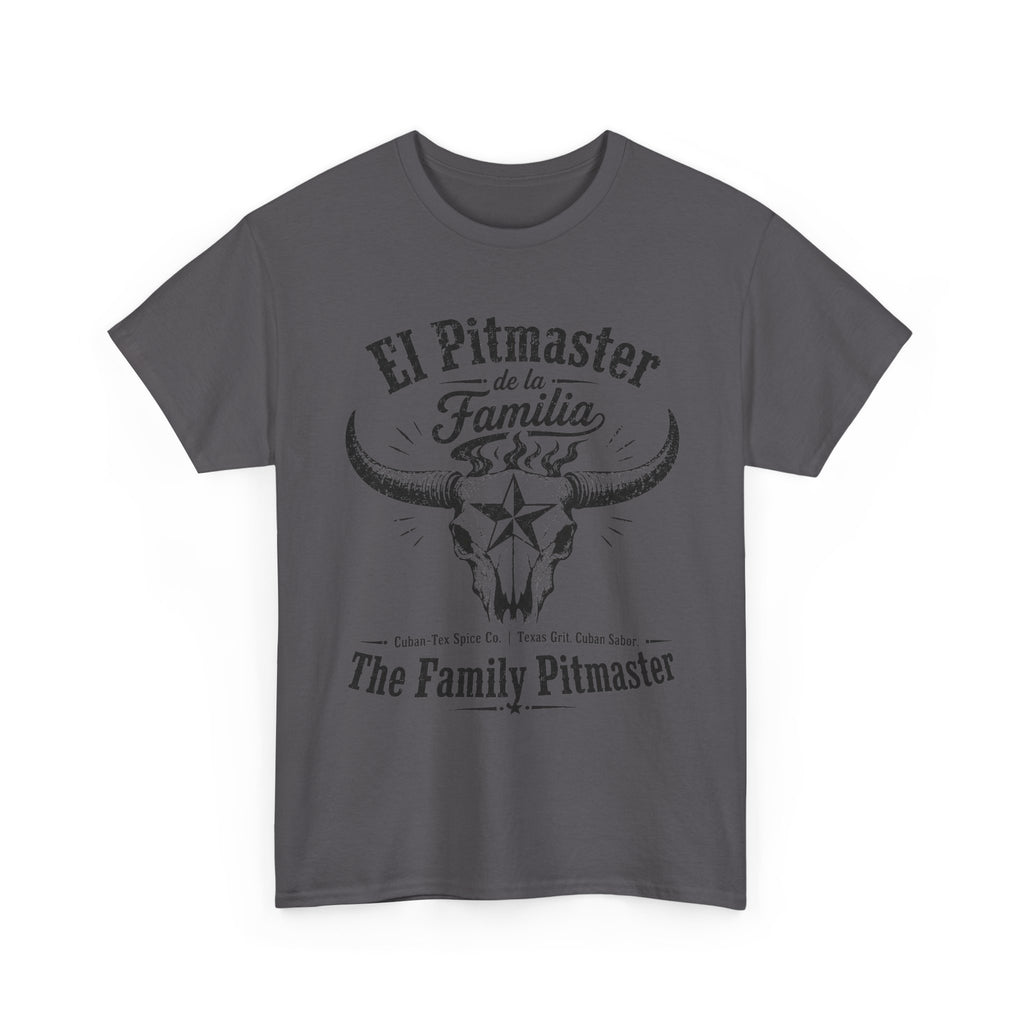 Pitmaster Tee — "El Pitmaster de la Familia" BBQ Grill Shirt