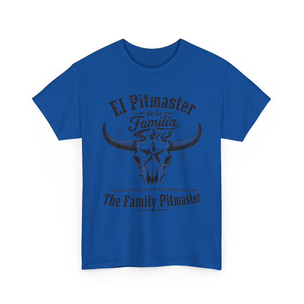Pitmaster Tee — "El Pitmaster de la Familia" BBQ Grill Shirt