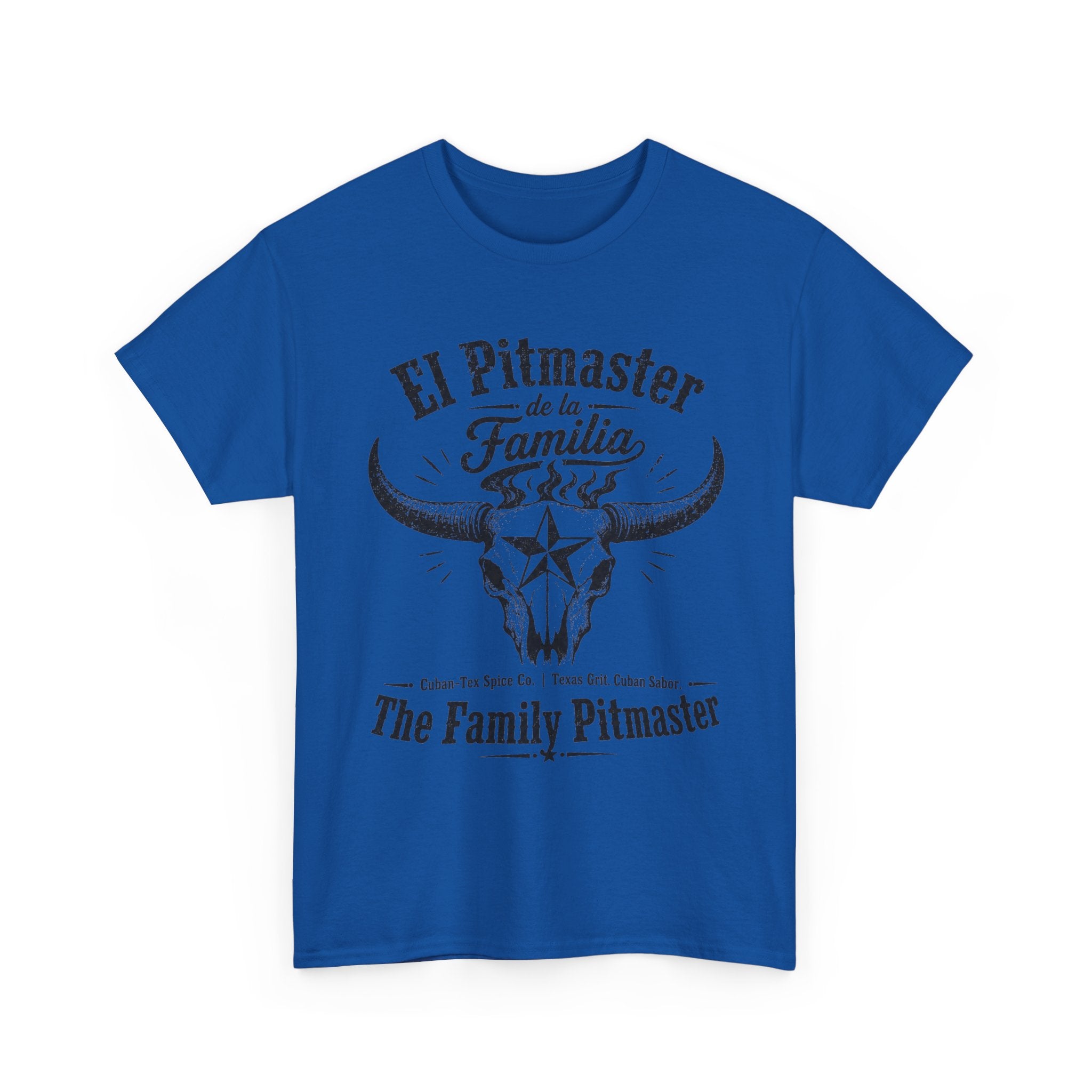 Pitmaster Tee — "El Pitmaster de la Familia" BBQ Grill Shirt