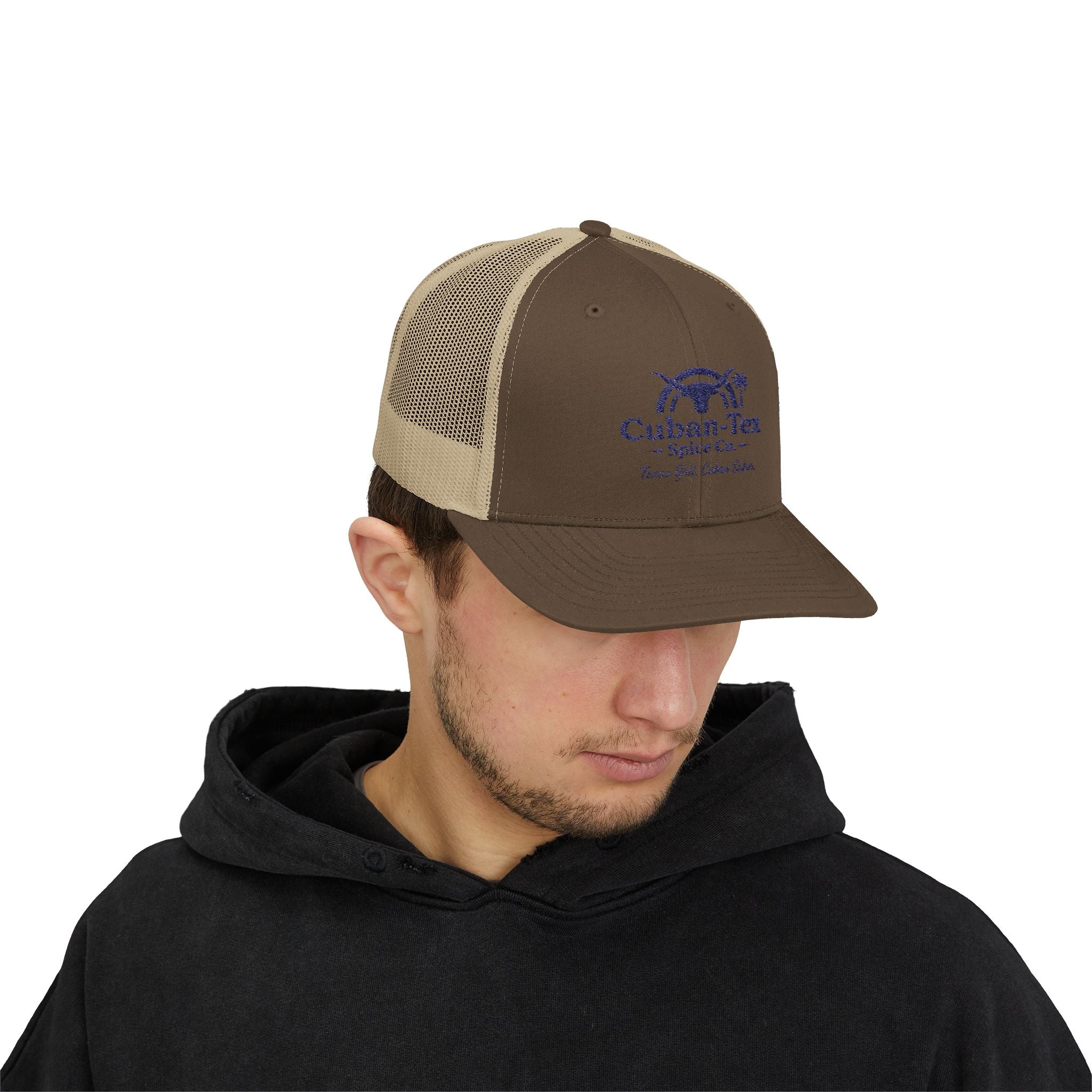 Trucker Cap — Cuban-Tex Fishing Logo Snapback