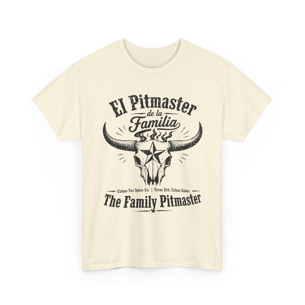 Pitmaster Tee — "El Pitmaster de la Familia" BBQ Grill Shirt
