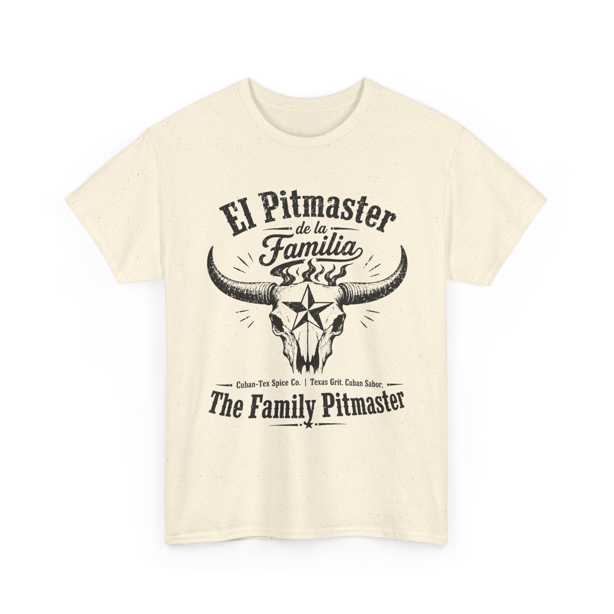 Pitmaster Tee — "El Pitmaster de la Familia" BBQ Grill Shirt