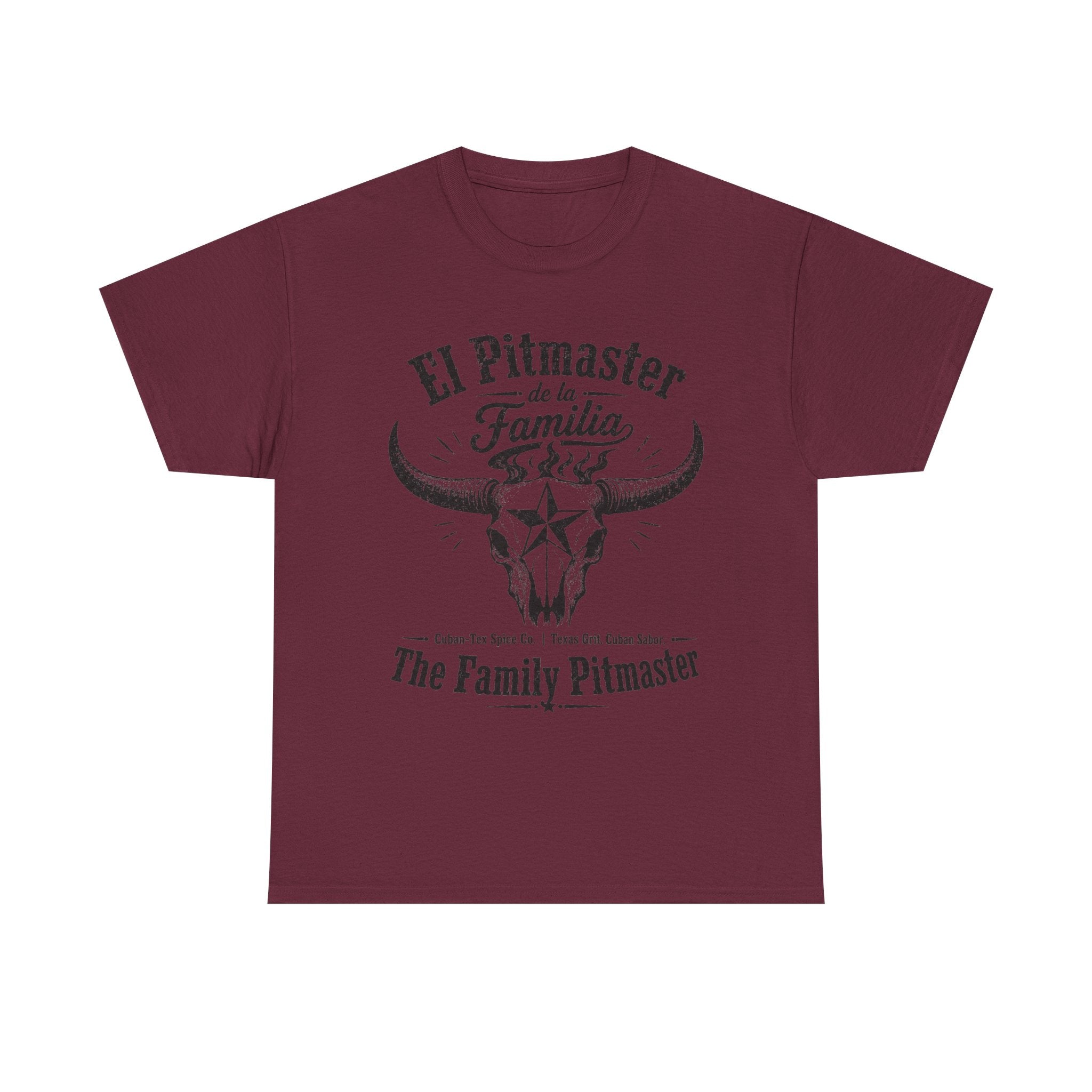 Pitmaster Tee — "El Pitmaster de la Familia" BBQ Grill Shirt