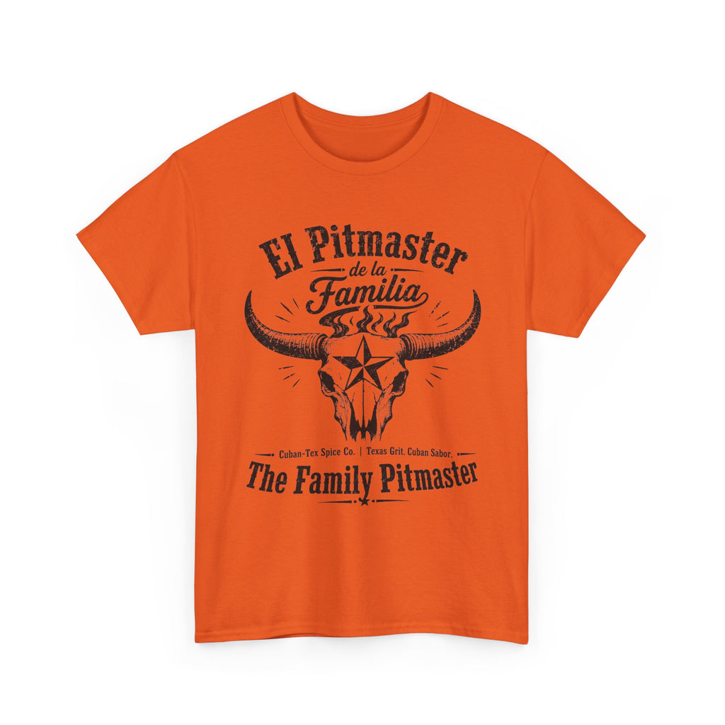 Pitmaster Tee — "El Pitmaster de la Familia" BBQ Grill Shirt