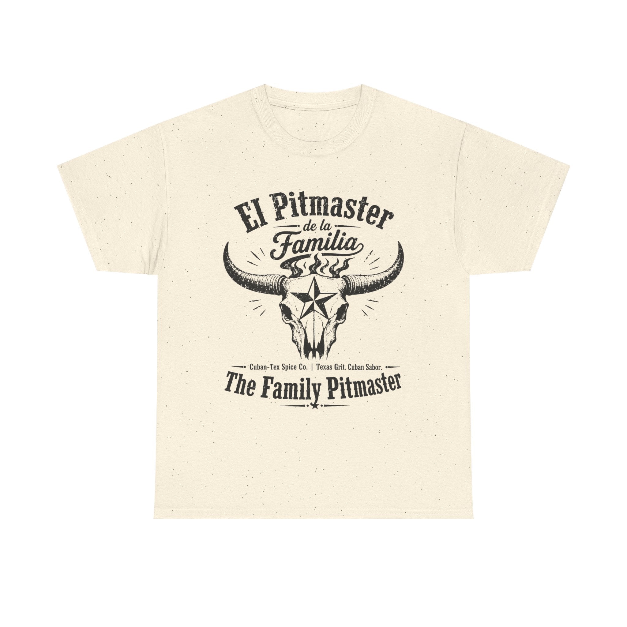 Pitmaster Tee — "El Pitmaster de la Familia" BBQ Grill Shirt